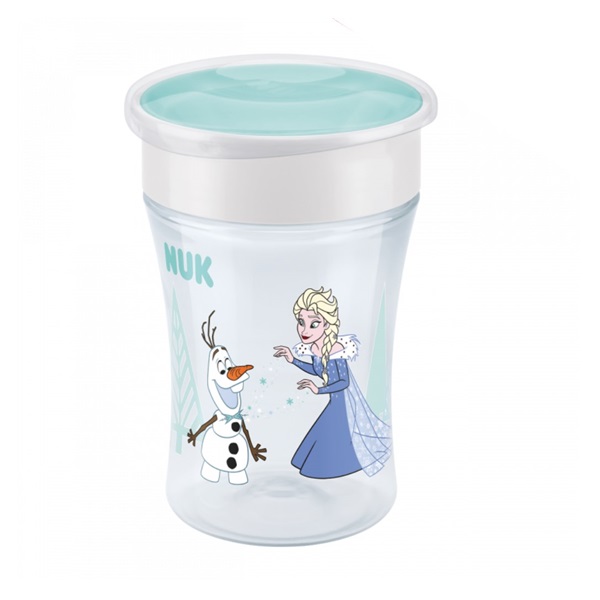 Bájos itató pohár Mini Magic NUK 360° fedéllel Frozen Elsa 230 ml