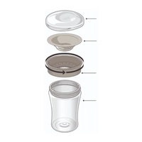 Bájos itató pohár NUK LEARN TO DRINK SET uni