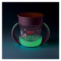 Bájos itató pohár  Mini Magic NUK Cup Night 160 ml pink