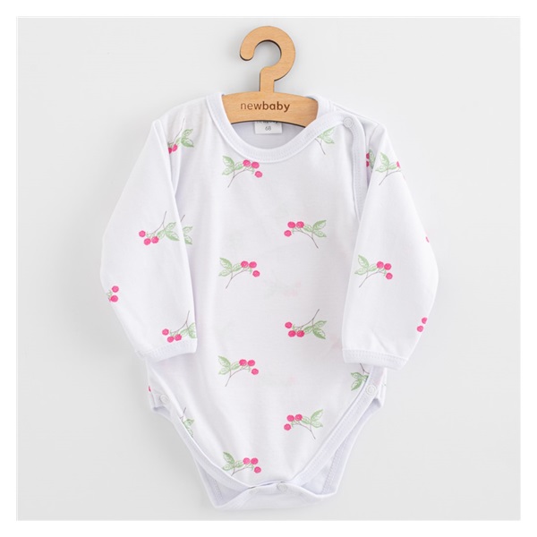Baba body teljes hosszában patentos New Baby Classic II raspberry