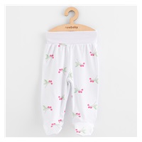 Baba lábfejes nadrág New Baby Classic II raspberry