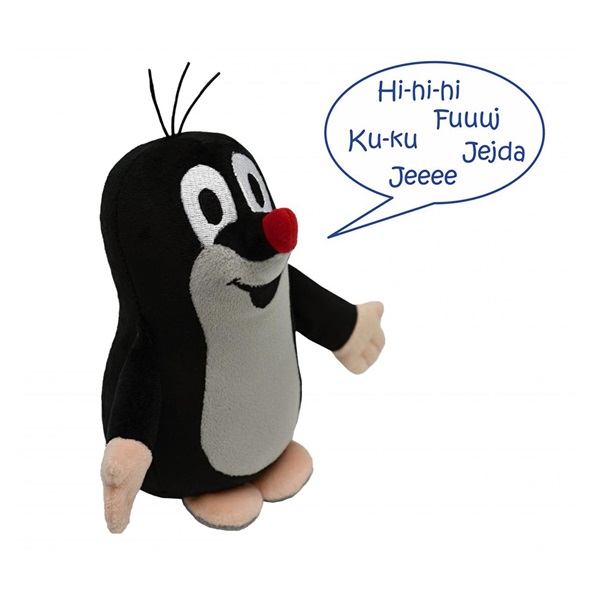 Beszélő plüss Kisvakond 15 cm