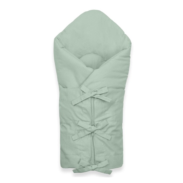 Klasszikus megkötős pólya New Baby sea green