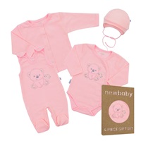 Baba együttes New Baby Sweet Bear old pink
