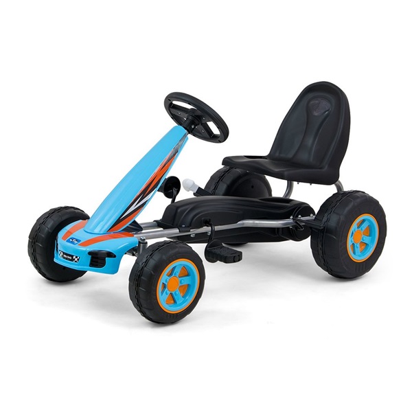 Go-kart Milly Mally Viper pedálos gyerek gokart kék (sérült csomagolás)
