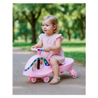 Gravitációs gyerekjármű LED-del Baby Mix G-Force babarózsaszín (Sérült csomagolás)