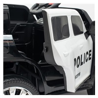 Gyermek elektromos autó Baby Mix Police 4x4 fekete (Sérült csomagolás)