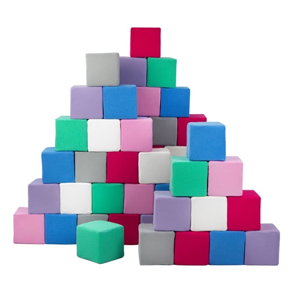 Habkockák - 45 darabos nagy habkocka Pyramida uni készlet
