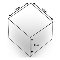 Habkockák - 45 darabos nagy habkocka Pyramida uni készlet