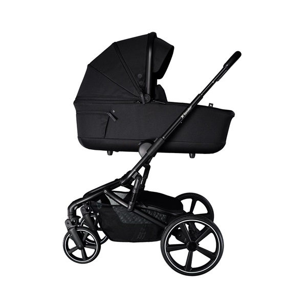 Kombinált babakocsi nagy kerekekkel 2 az 1-ben X-lander Cruiser 2.0 Cool Black