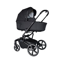 Kombinált babakocsi nagy kerekekkel 2 az 1-ben X-lander Cruiser 2.0 Cool Black