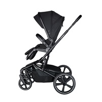 Kombinált babakocsi nagy kerekekkel 2 az 1-ben X-lander Cruiser 2.0 Cool Black