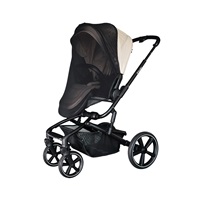 Kombinált babakocsi nagy kerekekkel 2 az 1-ben X-lander Cruiser 2.0 Cool Black