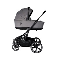 Kombinált babakocsi nagy kerekekkel 2 az 1-ben X-lander Cruiser 2.0  Cool Grey