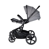 Kombinált babakocsi nagy kerekekkel 2 az 1-ben X-lander Cruiser 2.0  Cool Grey