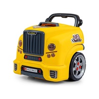 Realisztikus modell az autó elejének nyitható motorháztetőjével, Milly Mally N-GINE yellow