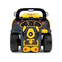 Realisztikus modell az autó elejének nyitható motorháztetőjével, Milly Mally N-GINE yellow