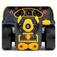 Realisztikus modell az autó elejének nyitható motorháztetőjével, Milly Mally N-GINE yellow