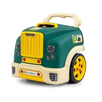 Realisztikus modell az autó elejének nyitható motorháztetőjével, Milly Mally N-GINE green