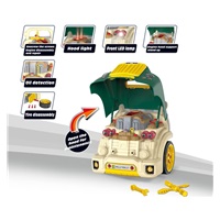Realisztikus modell az autó elejének nyitható motorháztetőjével, Milly Mally N-GINE green