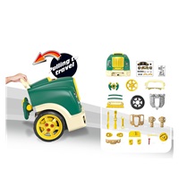 Realisztikus modell az autó elejének nyitható motorháztetőjével, Milly Mally N-GINE green