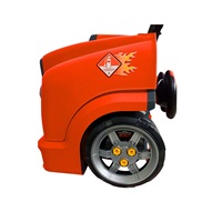 Realisztikus modell az autó elejének nyitható motorháztetőjével, Milly Mally N-GINE red