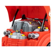 Realisztikus modell az autó elejének nyitható motorháztetőjével, Milly Mally N-GINE red