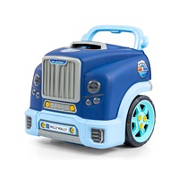 Realisztikus modell az autó elejének nyitható motorháztetőjével, Milly Mally N-GINE blue