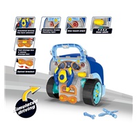 Realisztikus modell az autó elejének nyitható motorháztetőjével, Milly Mally N-GINE blue