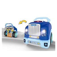 Realisztikus modell az autó elejének nyitható motorháztetőjével, Milly Mally N-GINE blue