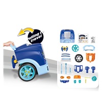 Realisztikus modell az autó elejének nyitható motorháztetőjével, Milly Mally N-GINE blue