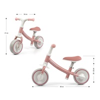 Gyerek futóbicikli Milly Mally Skippy pink