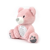 Plüss szundibarát maci projektorral Milly Mally Bear pink
