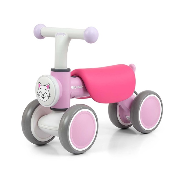 Gyerek futóbicikli  Milly Mally York pink