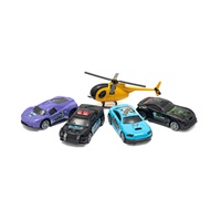 Gyermek garázs helikopterrel Baby Mix (Sérült csomagolás)