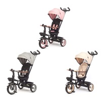 Luxus gyerek tricikli világítással Milly Mally Twinkle grey