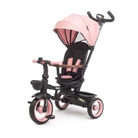 Luxus gyerek tricikli világítással Milly Mally Twinkle pink