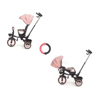 Luxus gyerek tricikli világítással Milly Mally Twinkle pink