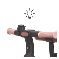 Luxus gyerek tricikli világítással Milly Mally Twinkle pink