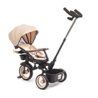 Luxus gyerek tricikli világítással Milly Mally Twinkle beige