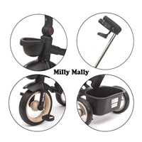 Luxus gyerek tricikli világítással Milly Mally Twinkle beige