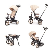 Luxus gyerek tricikli világítással Milly Mally Twinkle beige