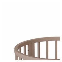 Gyermek növekedő 3-az-1-ben ovális kiságy + matrac New Baby kasmír színű