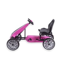 SÉRÜLT CSOMAGOLÁS Go-kart Milly Mally Power pedálos gyerek gokart rózsaszín