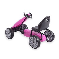 SÉRÜLT CSOMAGOLÁS Go-kart Milly Mally Power pedálos gyerek gokart rózsaszín