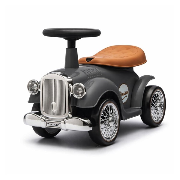 Zenélő bébitaxi Baby Mix Retro szürke