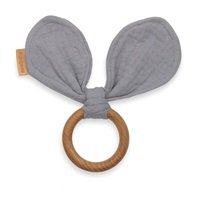 Muszlin ajándékszett babáknak New Baby szürke