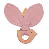 Muszlin ajándékszett babáknak New Baby rózsaszín