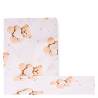 2-részes ágyneműhuzat New Baby Love Teddy Bear 90/120 cm pink