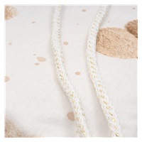 Rácsvédő kiságyba New Baby Love Teddy Bear beige